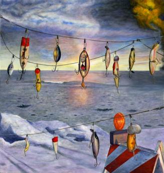 Painting by Mark Bowers/Ann Nathan Gallery