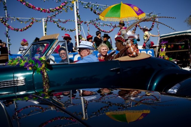 Parade at Sun City. Photo credit: Time Magazine