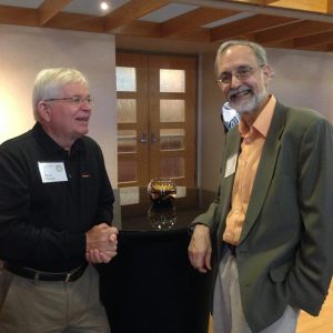 At the reunion (though not with Ben).